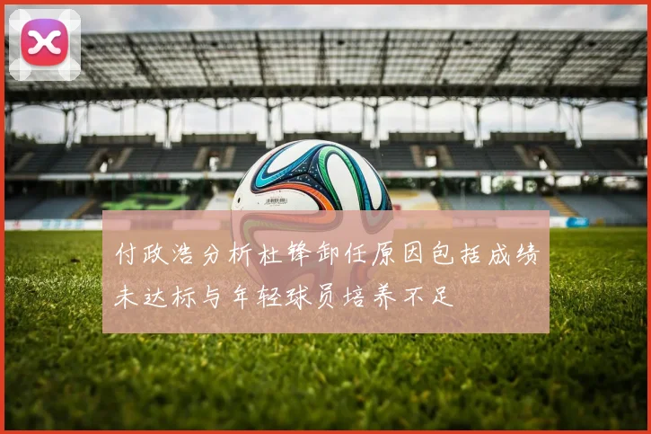 付政浩分析杜锋卸任原因包括成绩未达标与年轻球员培养不足