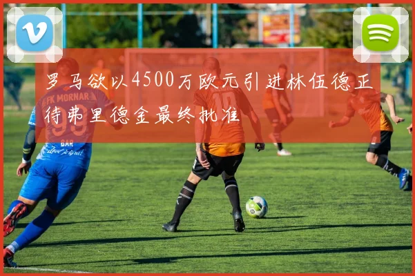 罗马欲以4500万欧元引进林伍德正待弗里德金最终批准
